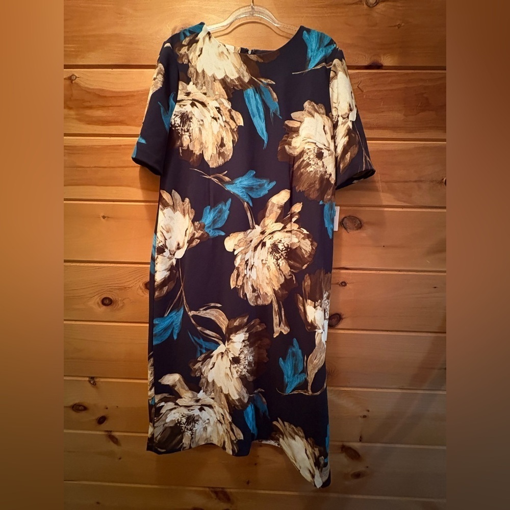 Liz Claiborne Floral Dress - NWT - Picture 2 of 11
